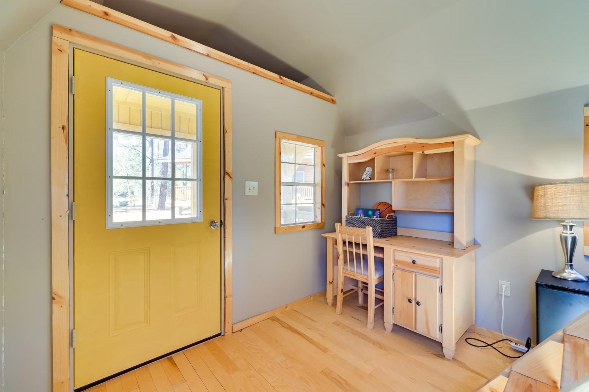Dog-Friendly Nutrioso Cabin With Wraparound Porch! Ngoại thất bức ảnh