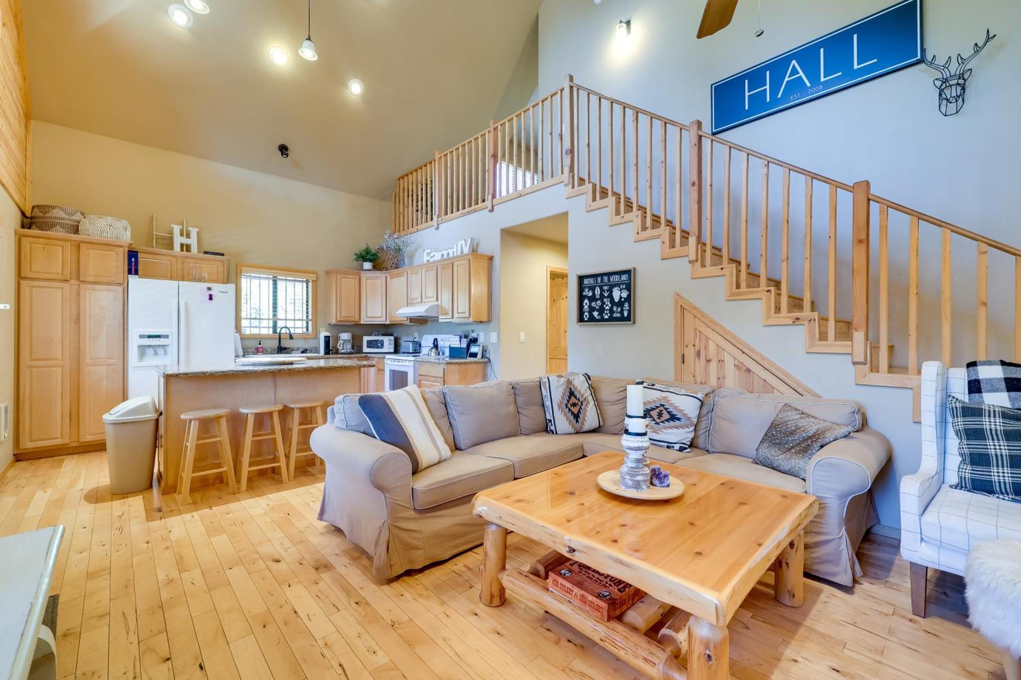 Dog-Friendly Nutrioso Cabin With Wraparound Porch! Ngoại thất bức ảnh